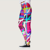 Fett bunt gestreift leggings (Links)