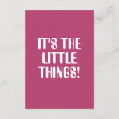 Fett bunt Retro Groovy Moderne Hochzeitsdetails Begleitkarte (Rückseite)