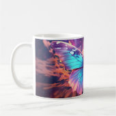 Fett-Butterfly-Design-Keramik-Tasse Kaffeetasse (Links)