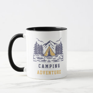 Fett Camping Outdoors Kaffee Outdoor-Abenteuer Tasse