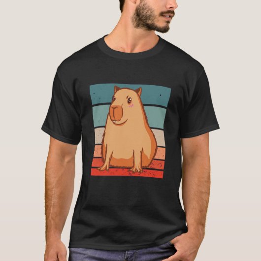 Fett Capybara T-Shirt (Vorderseite)