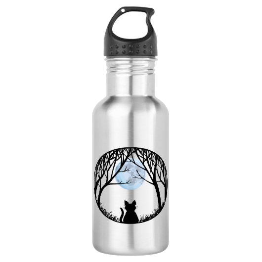 Fett Cat Cat Lover Sportflaschen Trinkflasche (Vorderseite)
