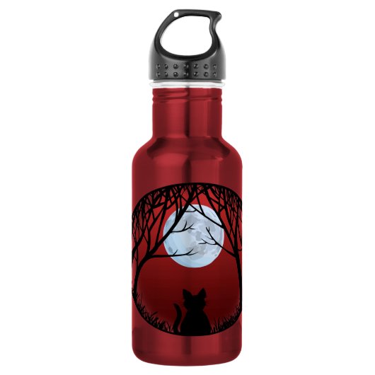 Fett Cat Cat Lover Sportflaschen Trinkflasche (Vorderseite)