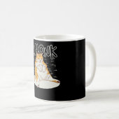 Fett Cat Chonk Scale Chonky Meme Chonker Chat Kaffeetasse (VorderseiteRechts)
