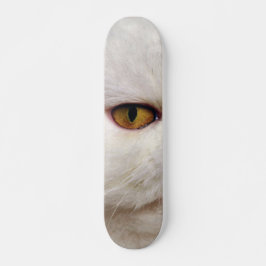 Fett Cat Evil Eye Custom Pro Park Board Skateboard