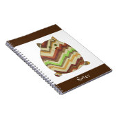 Fett-Cat-Notebook Notizblock (Rechte Seite)