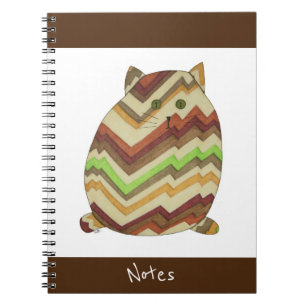 Fett-Cat-Notebook Notizblock