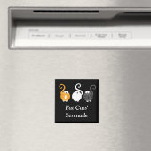 Fett Cats' Serenade Magnet (In Situ (Geschirrspüler))