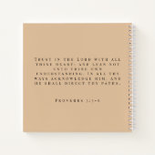 Fett Cheetah Print Sermon Notes Hinzufügen Jahr & Notizblock (Rückseite)