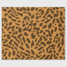 Fett Cheetah Print Wrapping Paper