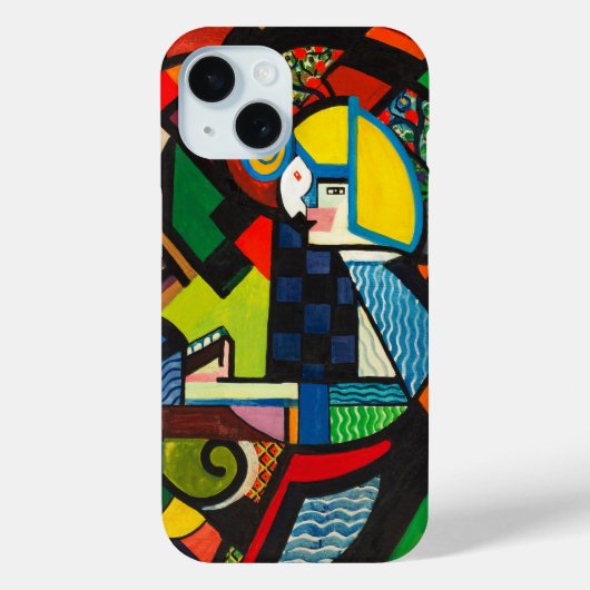 Fett & Chic: Tochter in einem Rocker Case-Mate iPhone Hülle (Rückseite)