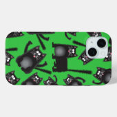 Fett chubby Black Cat Handy Gehäuse Case-Mate iPhone Hülle (Rückseite (Horizontal))