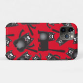 Fett chubby Black Cat Handy Gehäuse Case-Mate iPhone Hülle (Rückseite (Horizontal))