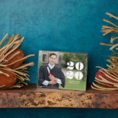 Fett "Class of 2023" Personalisierter Abschluss Fotoplatte (Seite)