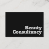 Fett & Clear Design - Beauty Consulting Visitenkarte (Vorderseite)