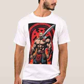 Fett Comic Style Fighter Shirt