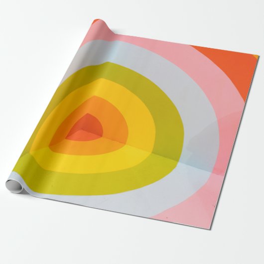 Fett Corner Bullseye Wrapping Paper Geschenkpapier (Ungerollt)