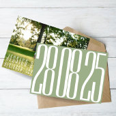 Fett Date Sage Green White Ultra Modern Wedding Save The Date