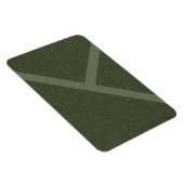 Fett diagonal Stripe Magnet - Moss Grüner Minimali (Rechte Seite)