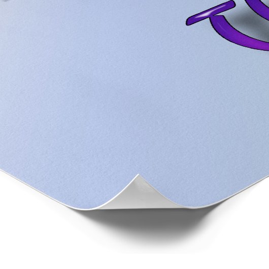 Fett Dienstag Maske Poster (Ecke)