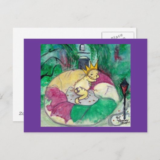 Fett Dienstag Postkarte (Vorne/Hinten)