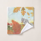 Fett-Dormaus (Glis glis) Badhandtuch Set (Waschlappen)