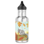 Fett-Dormaus (Glis glis) Edelstahlflasche (Rechts)