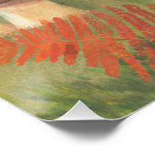 Fett-Dormaus (Glis glis) Poster (Ecke)