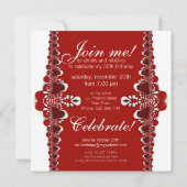 Fett & Elegant Special Einladung (Rückseite)