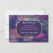 Fett-Empfang-Grafikkarte Einladung (Vorderseite)