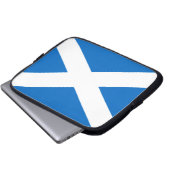 Fett-Fahne in Schottland Laptopschutzhülle (Vorne Knopf)