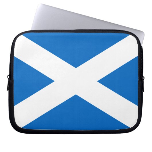 Fett-Fahne in Schottland Laptopschutzhülle (Vorderseite)