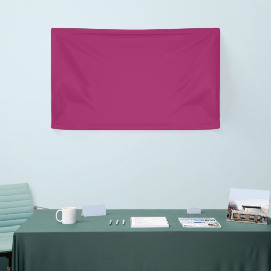 Fett Farbe Block Wedite - Magenta Banner (Messeveranstaltung)