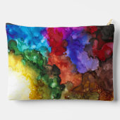 Fett farbige und farbenfrohe Accessoires Zubehörtasche (Rückseite)