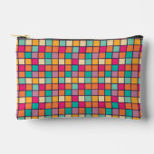 Fett farbiges Patchwork Zubehörtasche (Vorderseite)