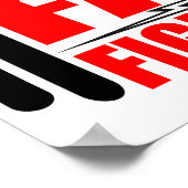 Fett Fighter Poster (Ecke)