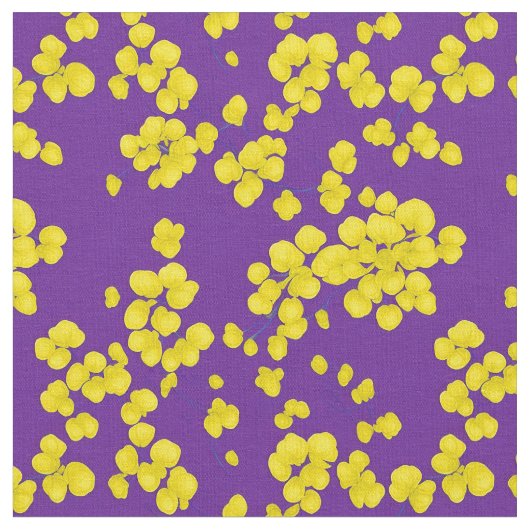 Fett Floral 3 Stoff (Nahaufnahme)