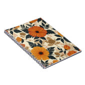 Fett Floral Geometry Notebook Notizblock (Rechte Seite)