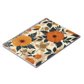 Fett Floral Geometry Notebook Notizblock (Linke Seite)