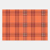 Fett Folk Kariert Gift Wrap Geschenkpapier Set (Vorderseite 3)