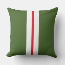 Fett Forest Green Hell Red White Racing Streifen