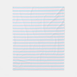 Fett formatierte Punkte für Transgender Prig-Flag- Fleecedecke