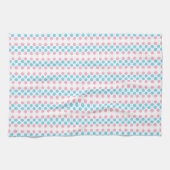 Fett formatierte Punkte für Transgender Prig-Flag- Geschirrtuch (Horizontal)