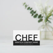 fett formatierter KOCH (Farbanpassbar) Visitenkarte (Stehend Vorderseite)