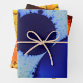 Fett-Fraktale-Wrapping-Paper-Set Geschenkpapier Set (Beispiel)