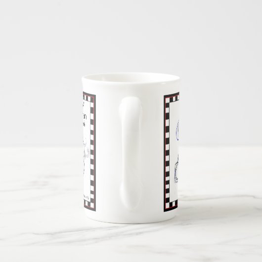 Fett Französischer Koch Tasse Art (Rückseite)