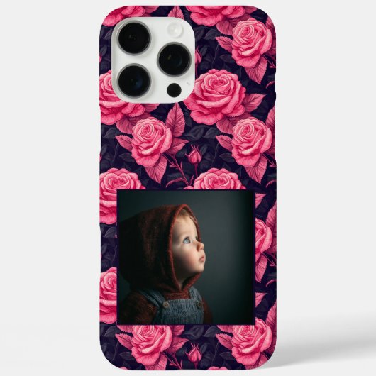 Fett Freundin Geschenk Rose Blumen Custom Case-Mate iPhone Hülle (Rückseite)
