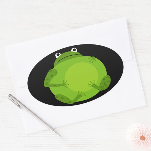 Fett Frosch Sticker (Umschlag)