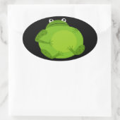 Fett Frosch Sticker (Tasche)