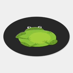 Fett Frosch Sticker